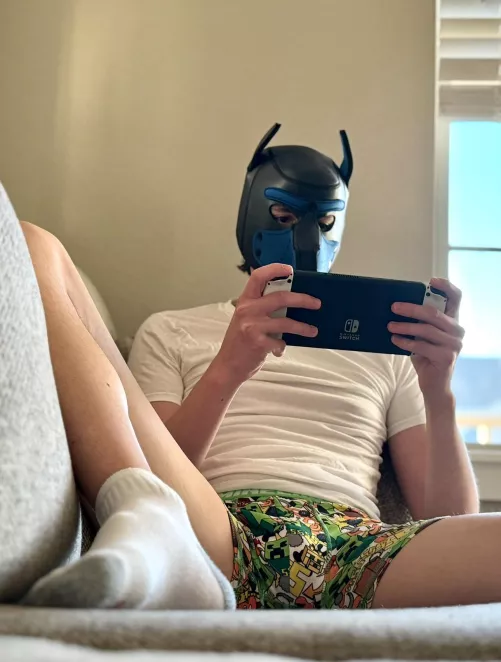 Can you guess what game this puppy is playing? by young_gay_twink69