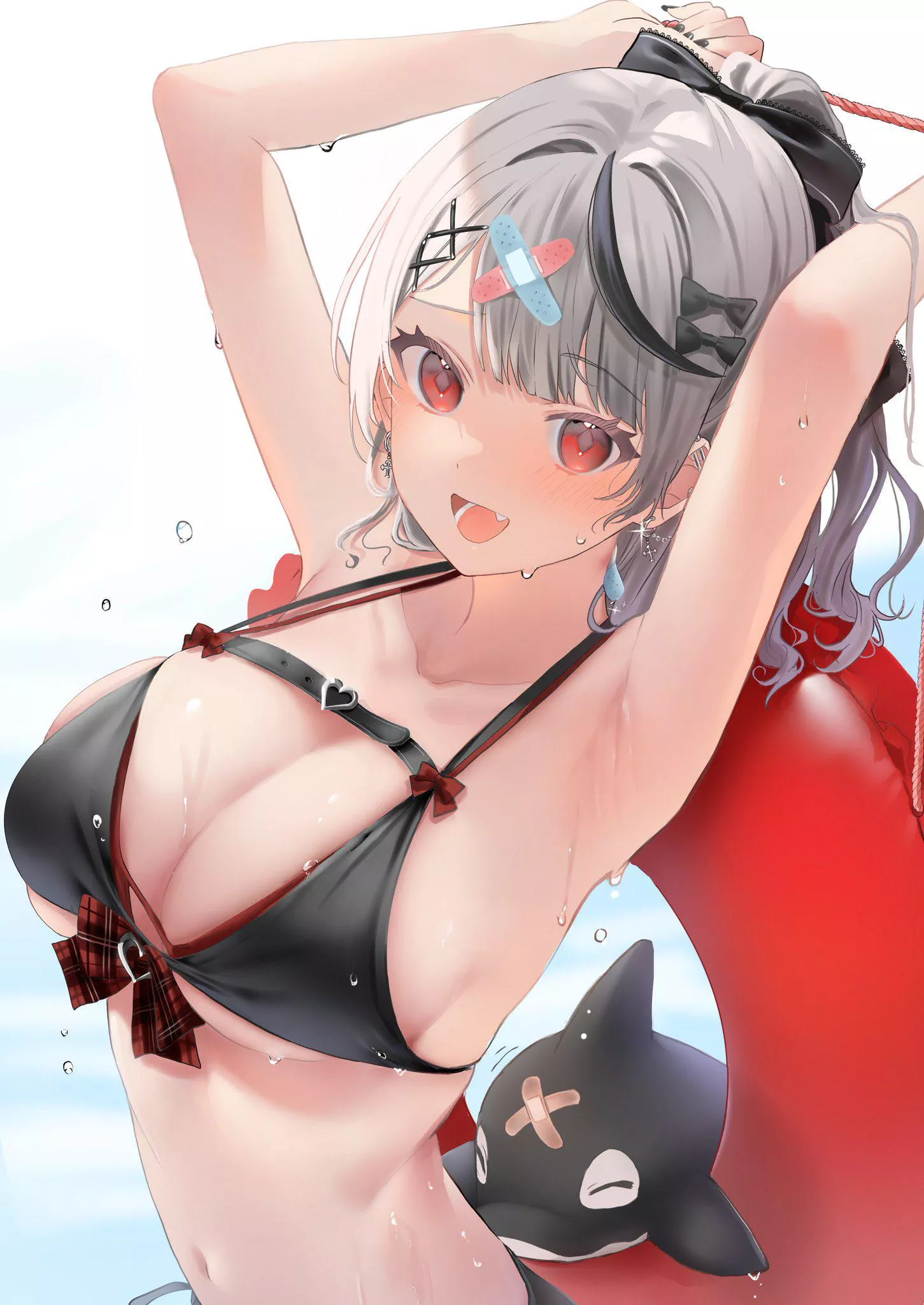 Chloe wearing a swimsuit posted by marxsander2016