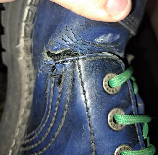 How problematic is this going to be over time and can it be fixed? If so, how? (STEEL boots) by RavensAndRacoons