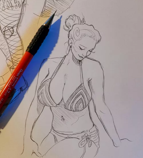 I see you guys do some pretty cool fan art ! Here is my attempt :  by IMustBecomeFlesh
