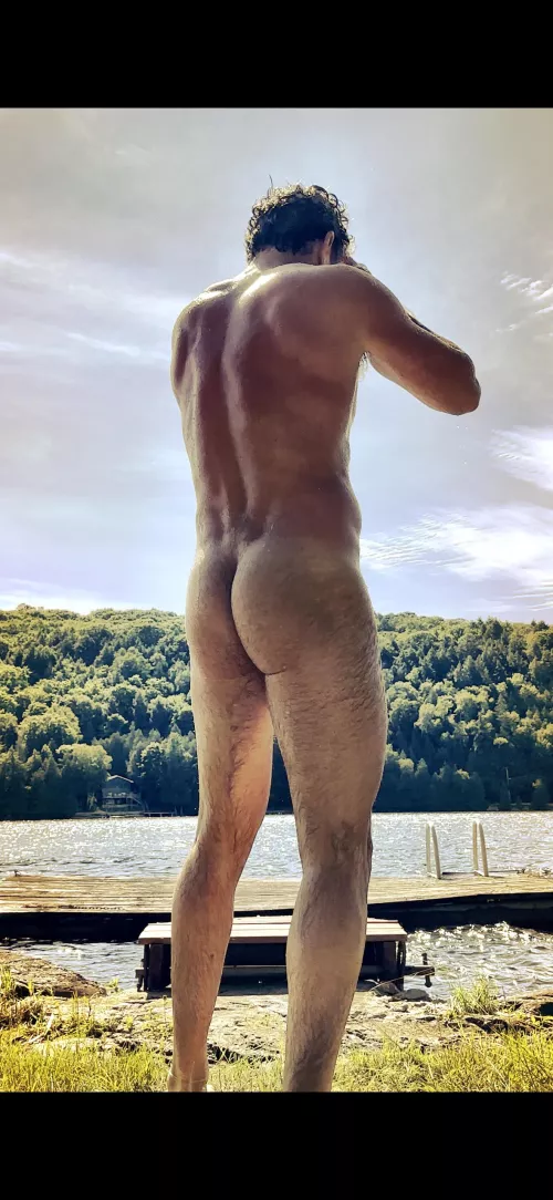 I’m pretty sure the neighbour saw me- and I may have liked it lol. 😝 [M] by genxthrowaway74