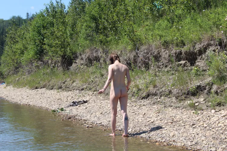 Naked in the forest  by No_Interview_6489