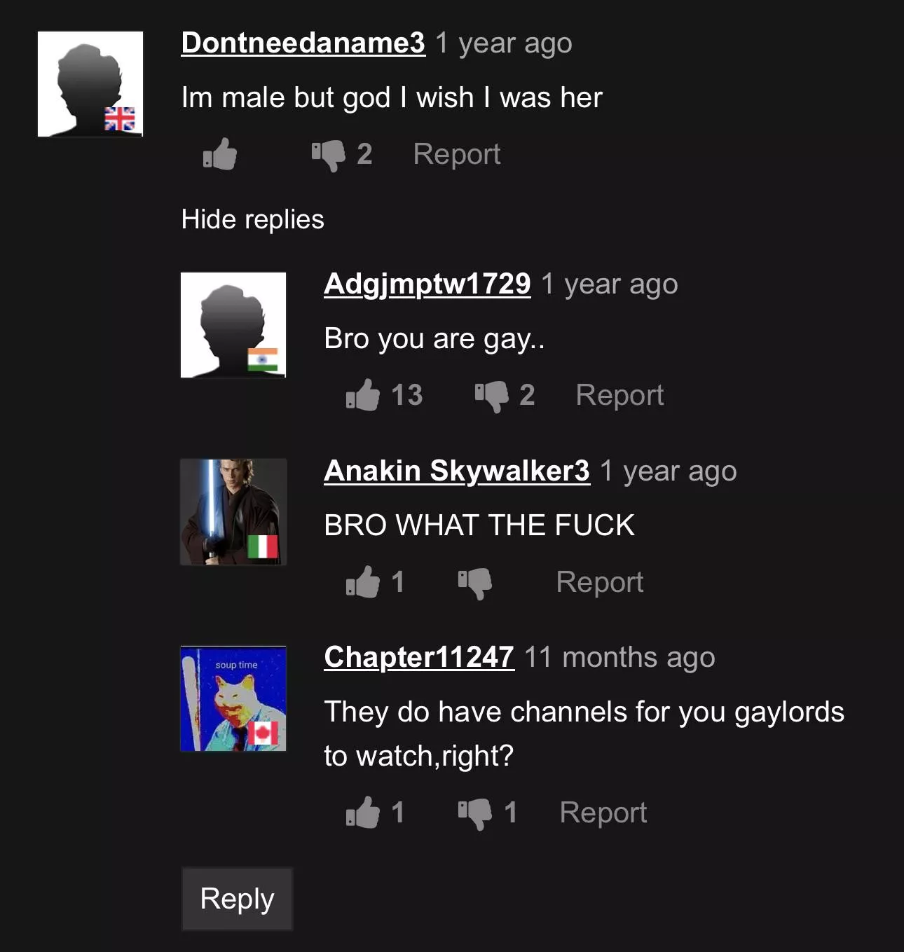 On a blowjob video posted by derf705