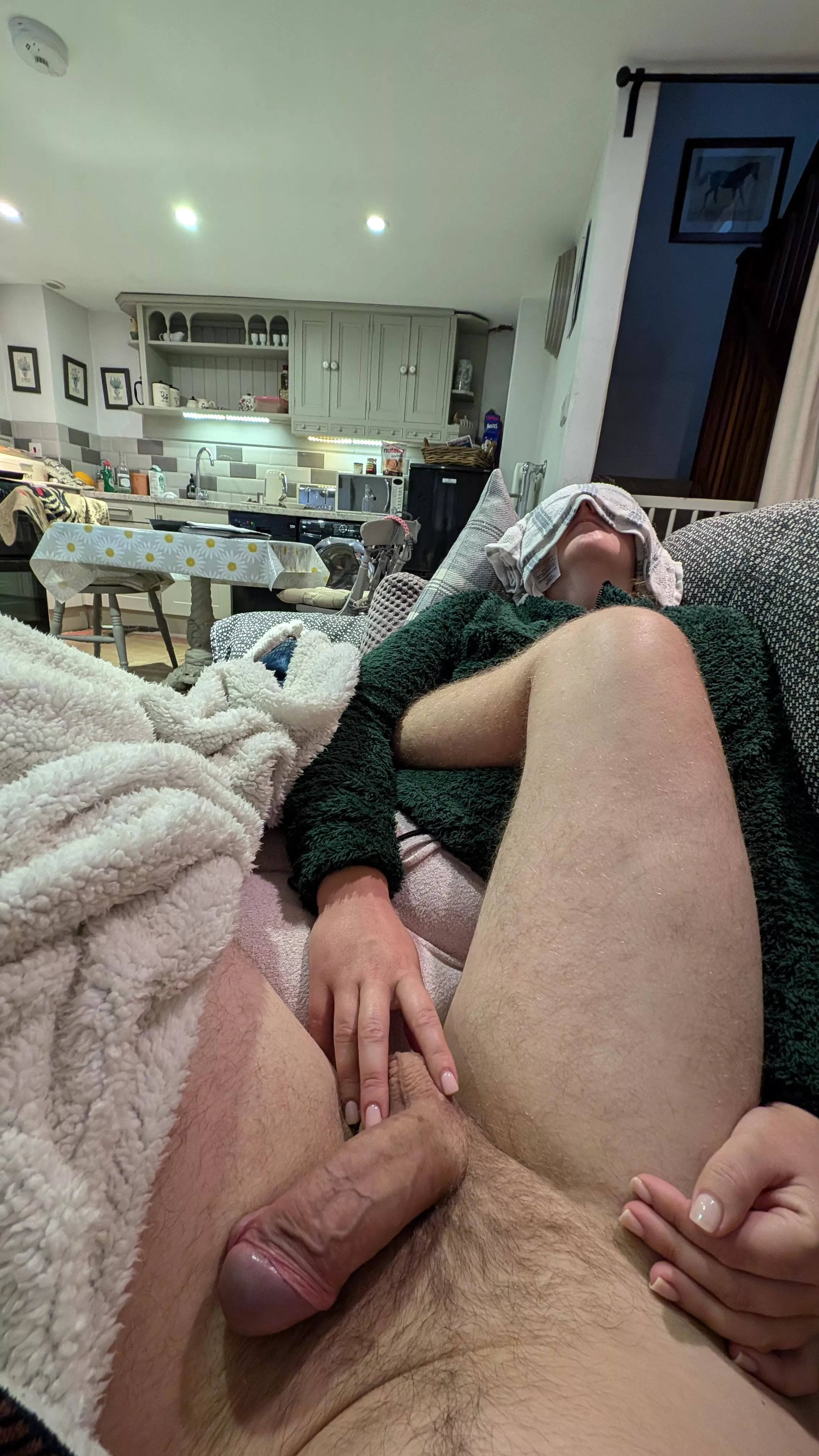 Taking a nap on the sofa posted by serrelsmith