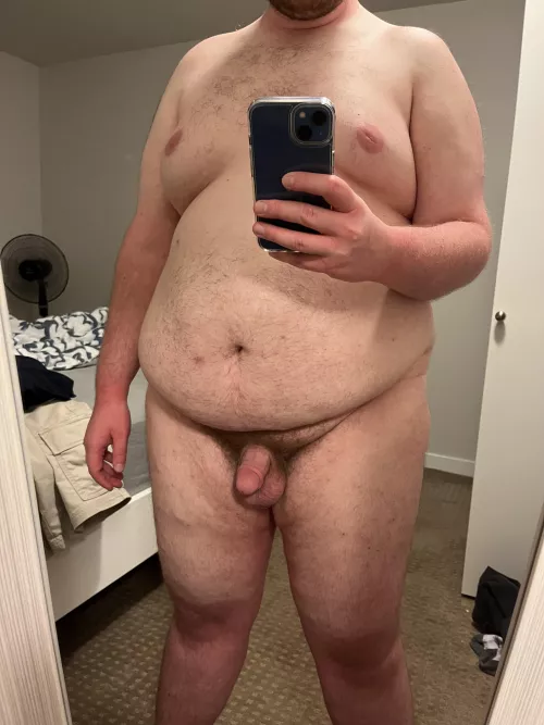 Too hot to get hard. Ignore the horrendous farmers tan on my legs and arms. by KDawg90