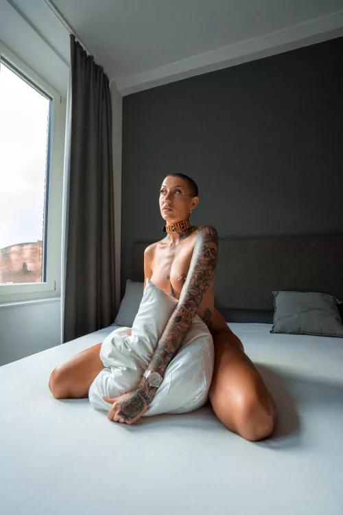 Would you help me shave? by tattooedmia_