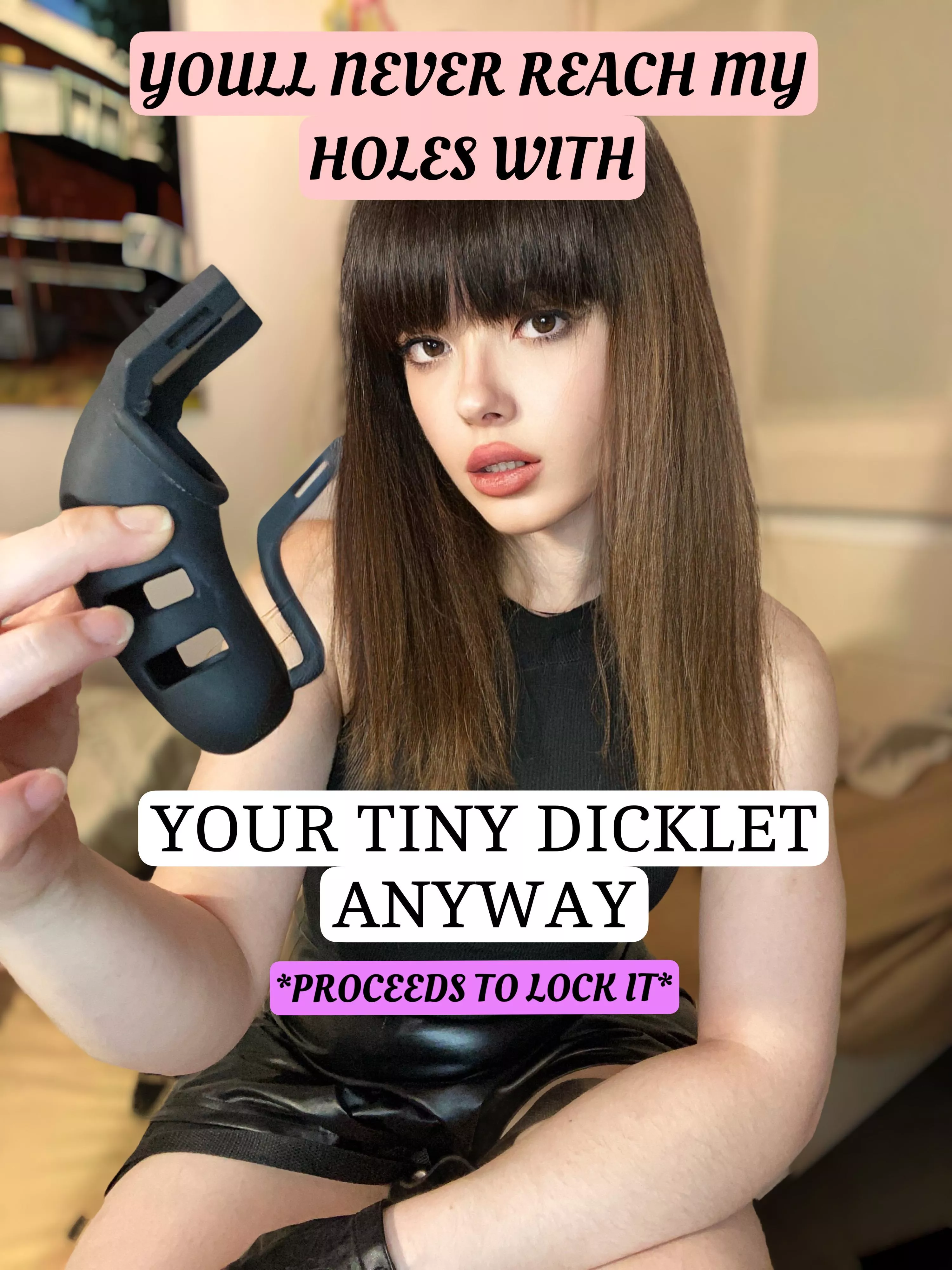 You'll never make it [oc] posted by Goddessmaude