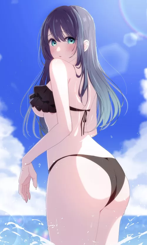 Akane Wearing Her Tight Bikini [Oshi No Ko] by Csxc