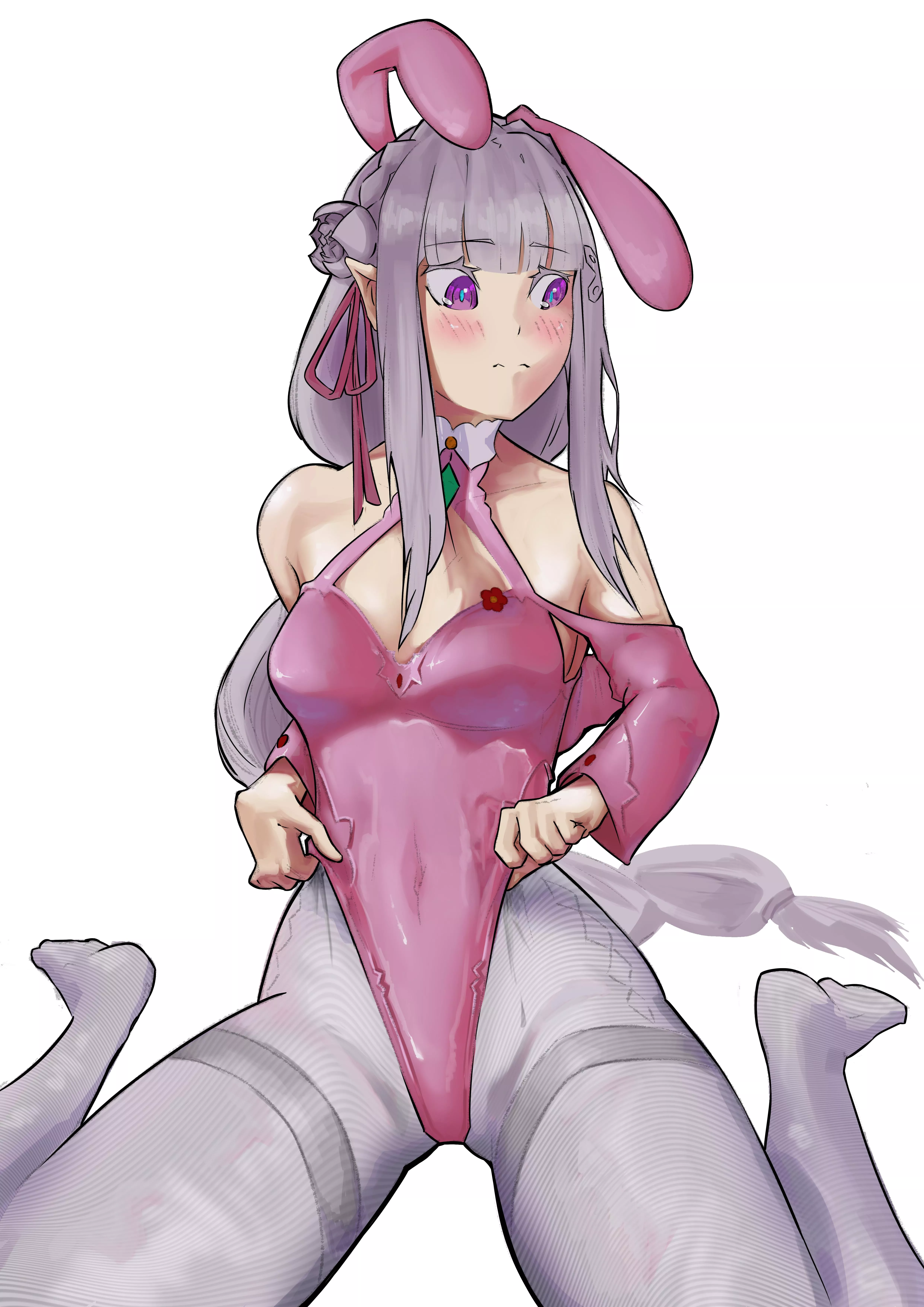 Bunny girl emilia posted by artico__