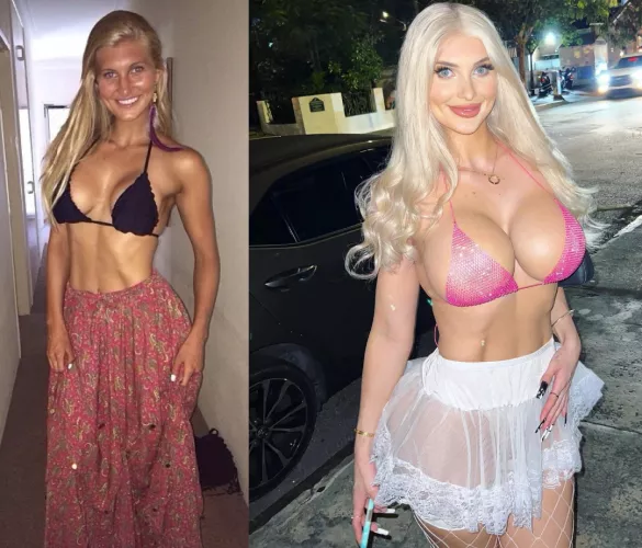 Enhanced Blonde Bombshell  by vocaza