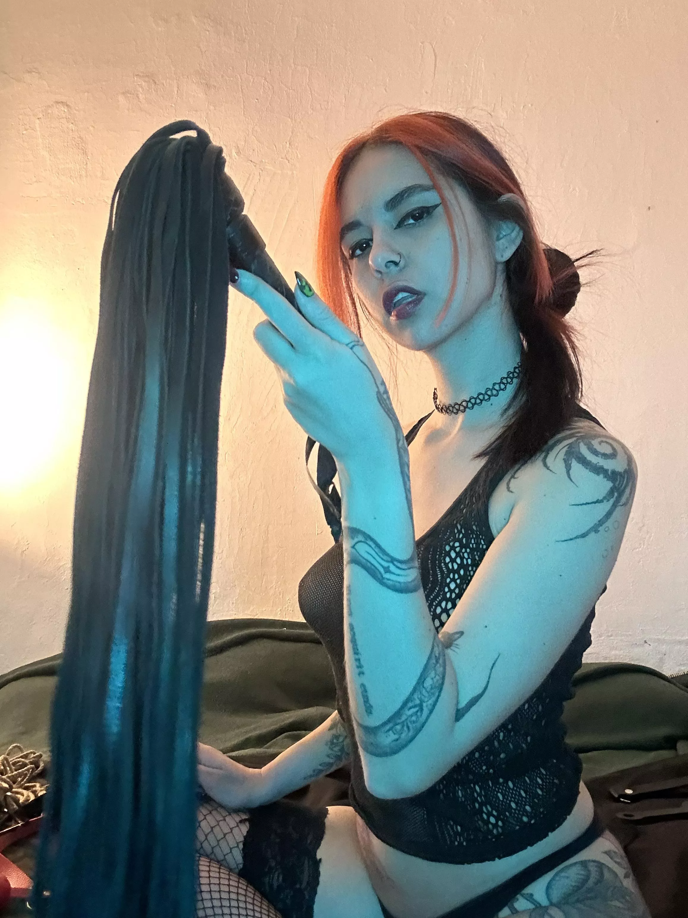 I want you to prove me your loyalty  posted by ladyd_95