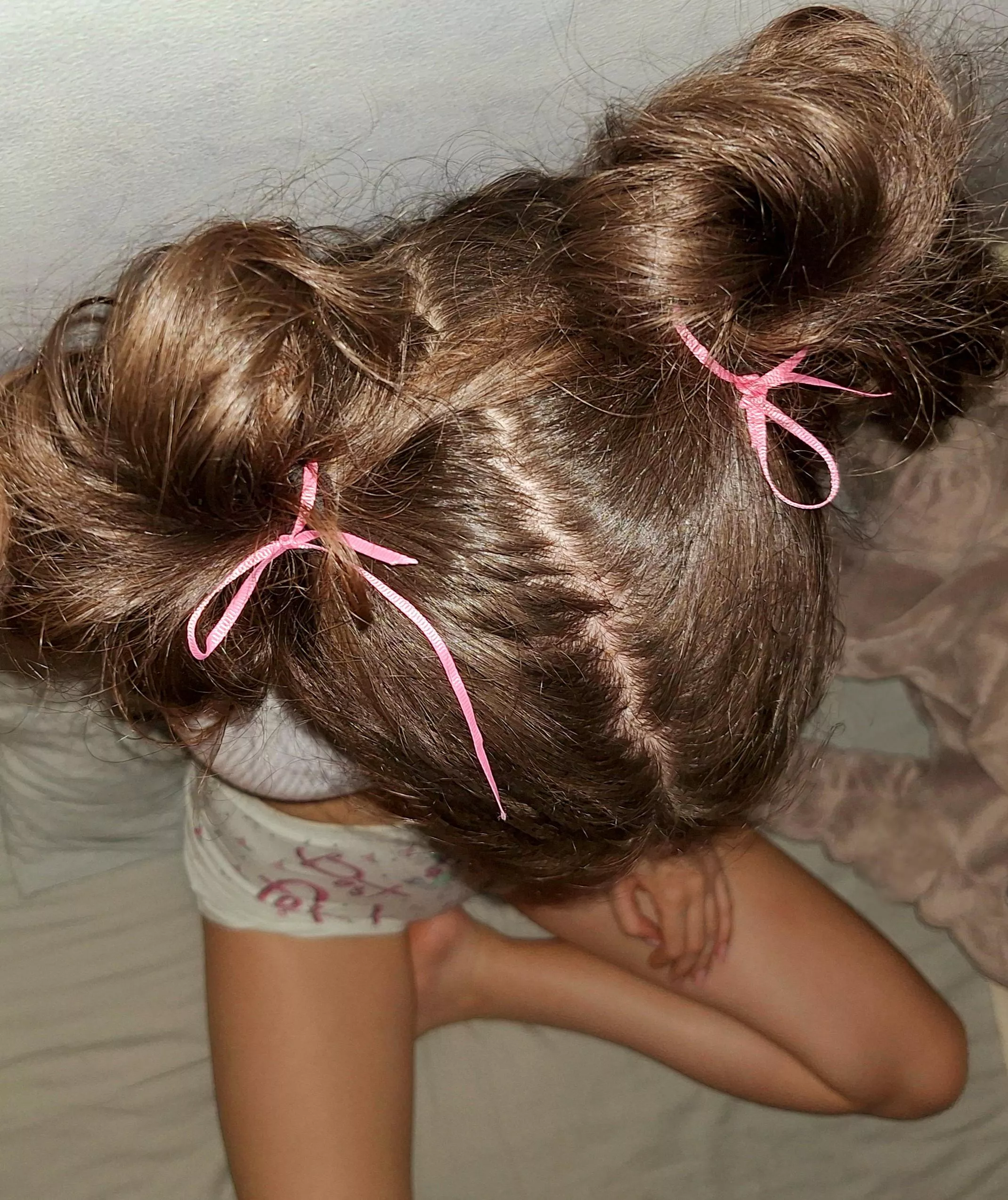 Pink buns 🎀 posted by littlesofi