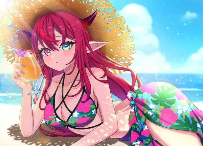 Summer IRyS [Hololive] by A_MASSIVE_PERVERT