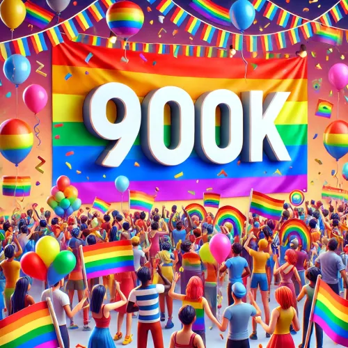 We celebrate the reach of 900K - Thank you. If you have any suggestions for improving this amazing community please send us your thoughts using moderator mail or comment under this post. by _Dr_Penguin