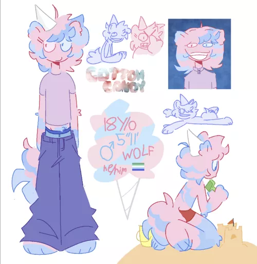 whats ur opinions on fursonas without noses/snouts ?? by 18c13