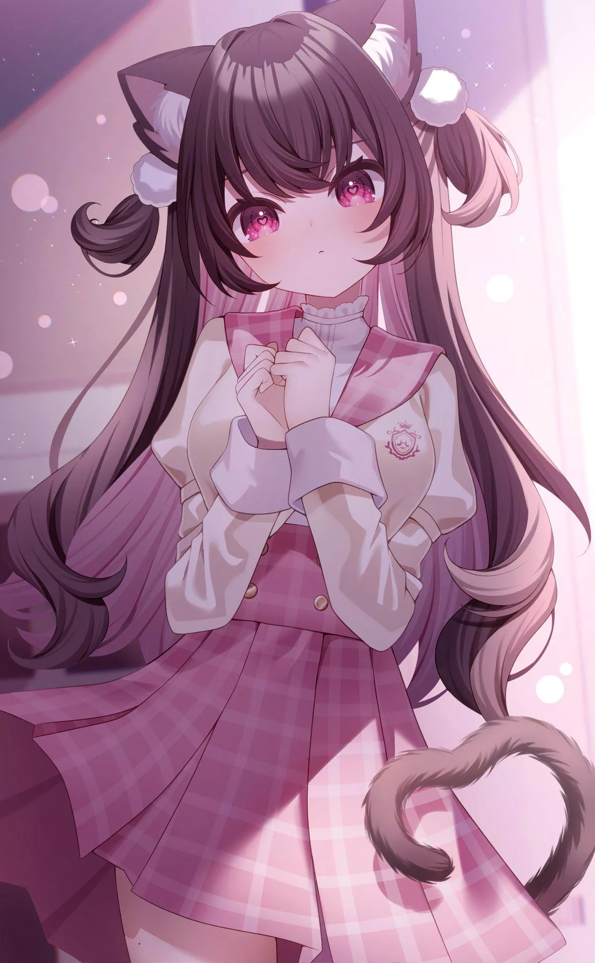 Heart pupils + heart tail [Sapphire] posted by Arcaeca2