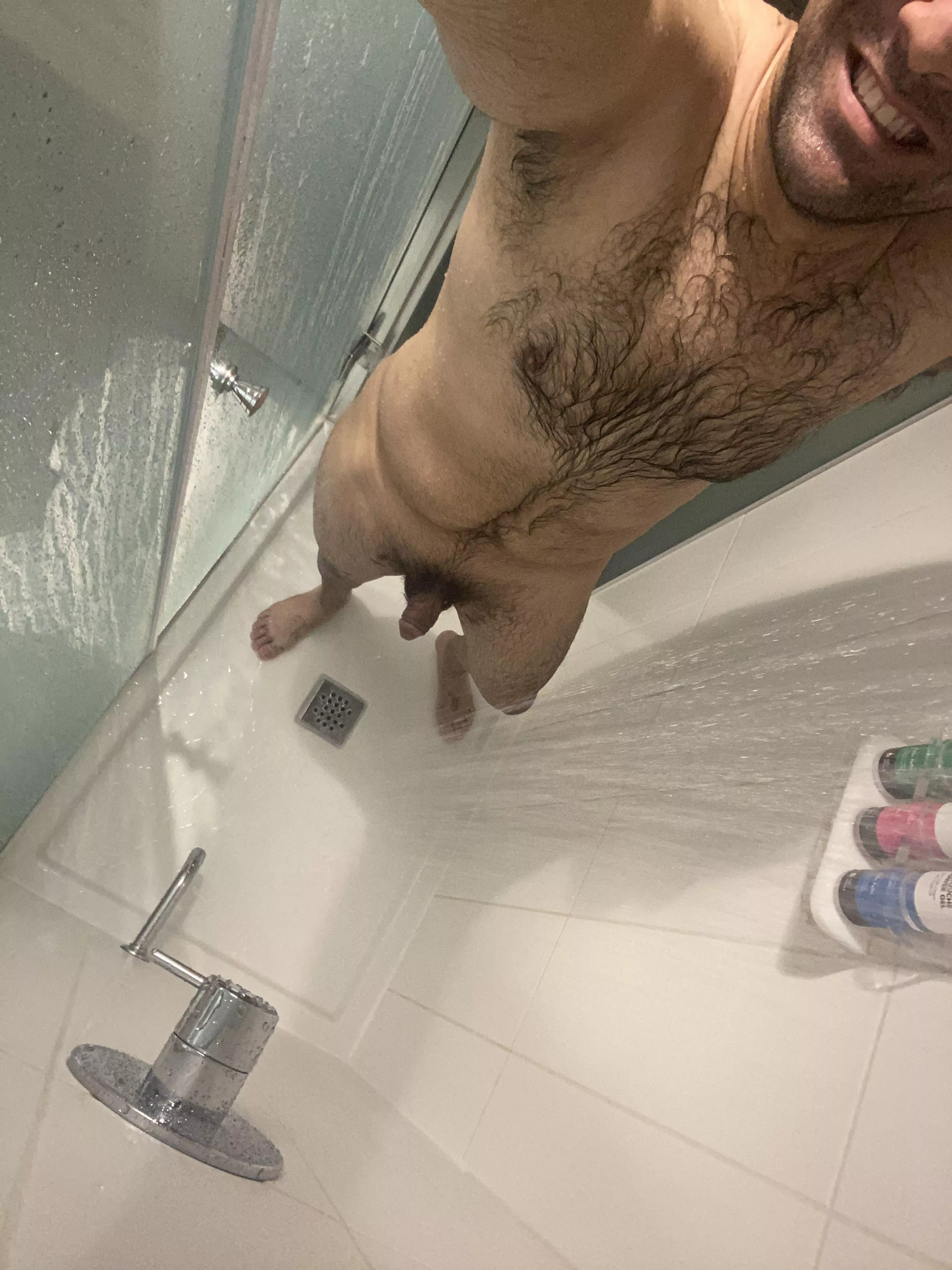 Hotel showers are great! posted by jocksub36
