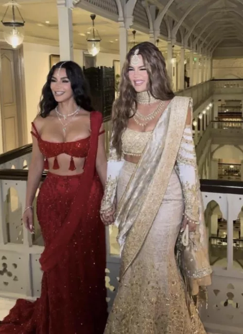 Kim & Chloe arrived in India❤️ by AvailableBee6842