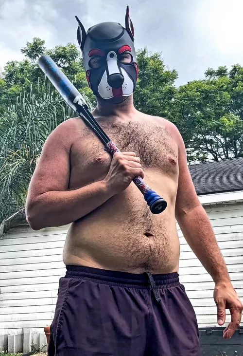 Let’s make it a grand slam!🐶⚾️ by sportypup