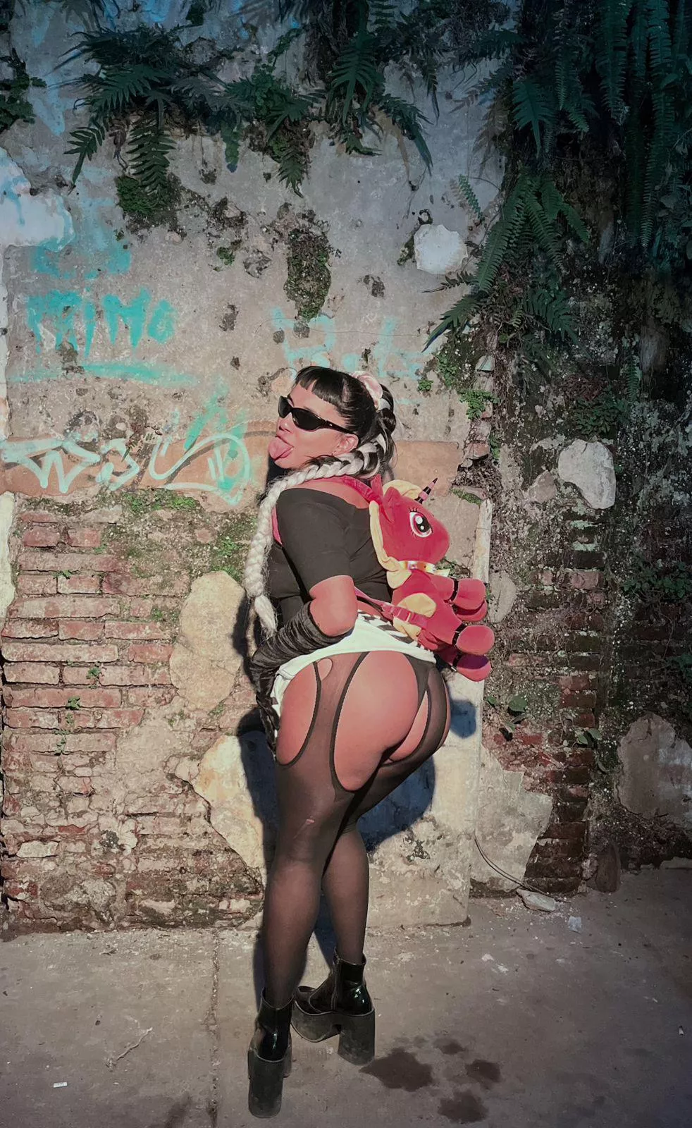 Rave on winter still with booty free 😜🍑❄️ posted by MoliMyers