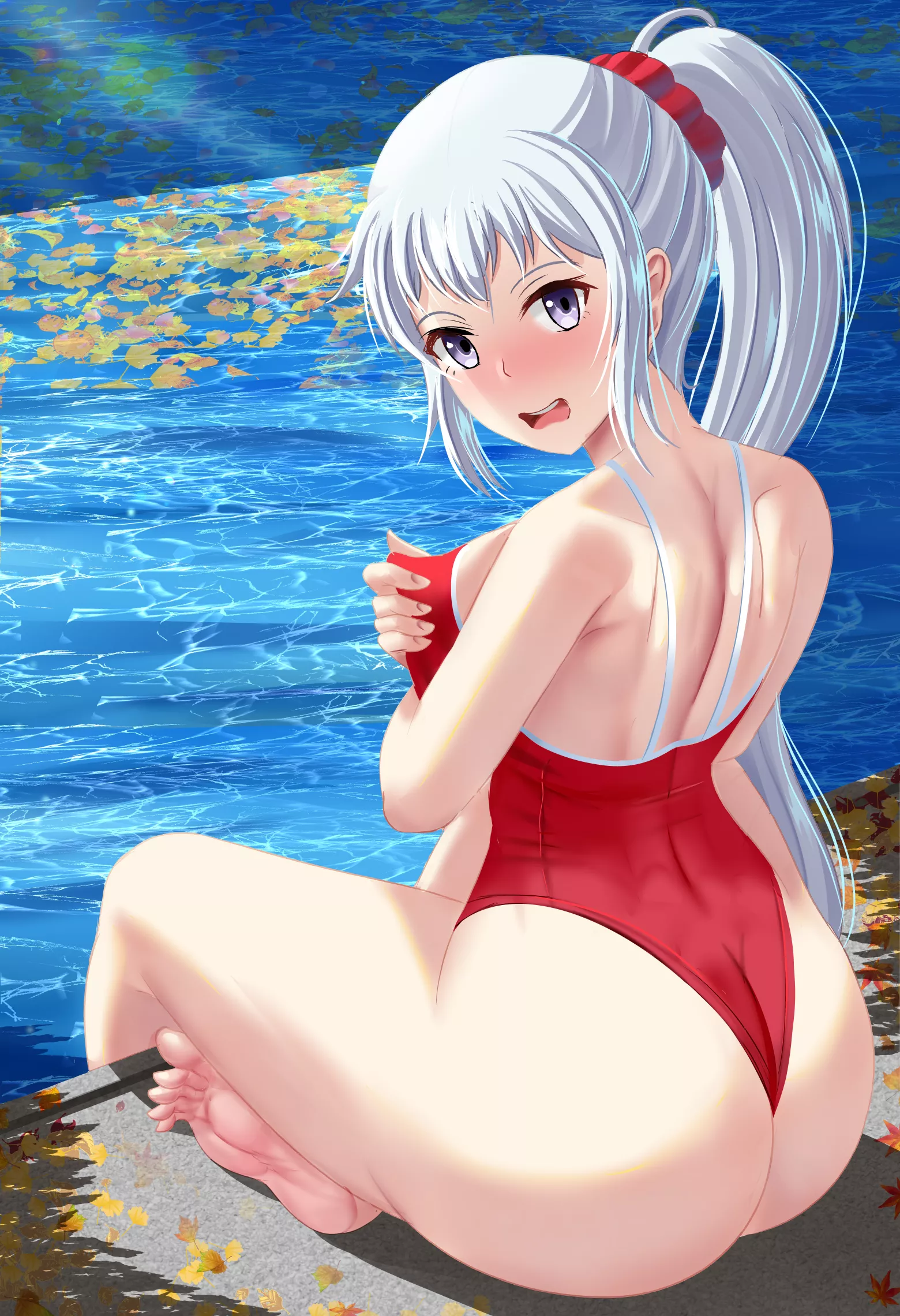 Ready to hit the pool  posted by Fuzzlogik