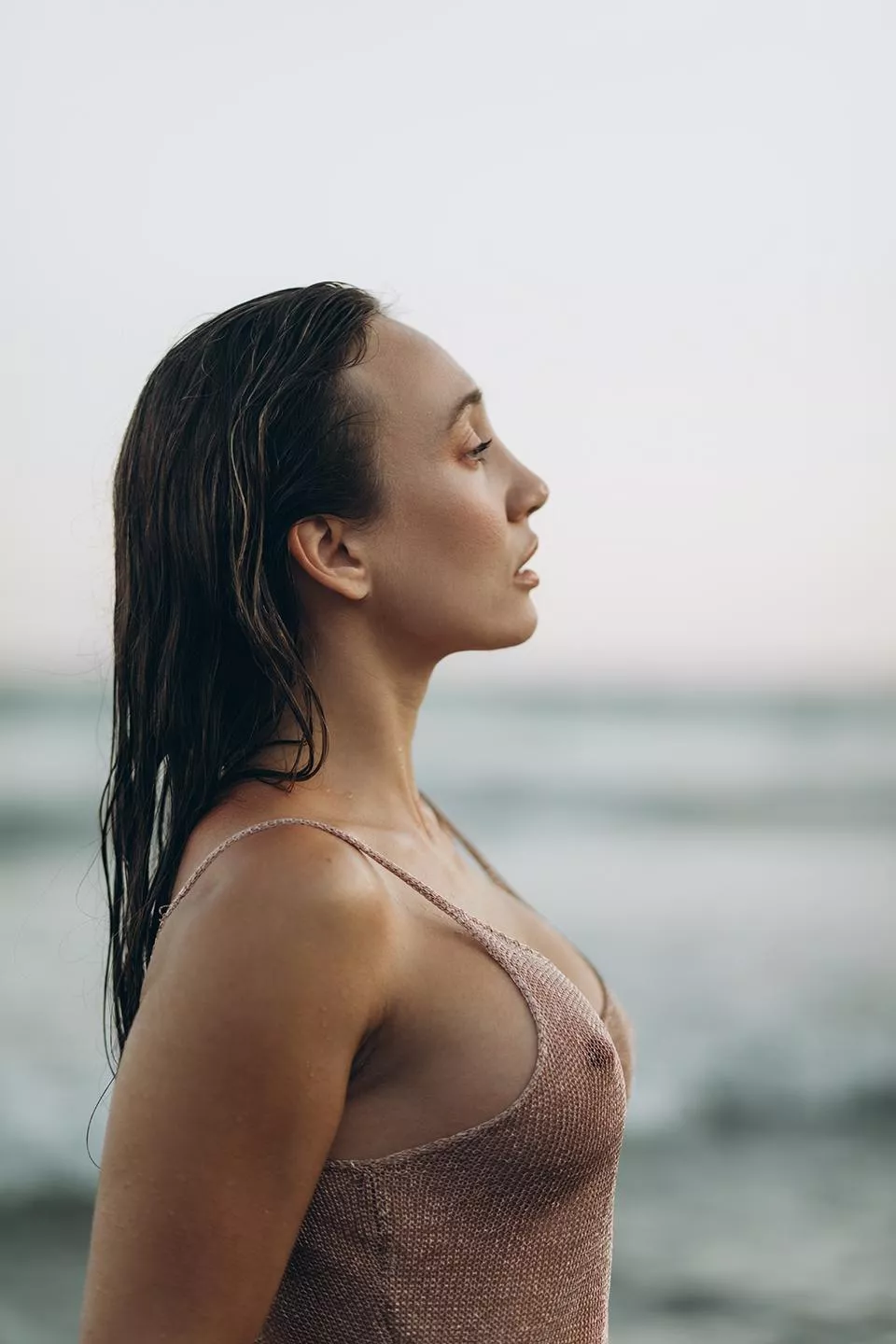 Seductive sideboob with a Mediterranean Sea view posted by i_am_Luna_Hale