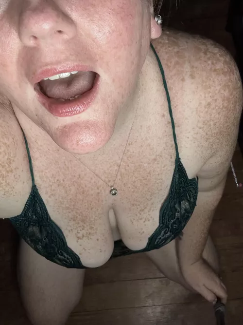 Waiting like a good girl  by LynnaJean