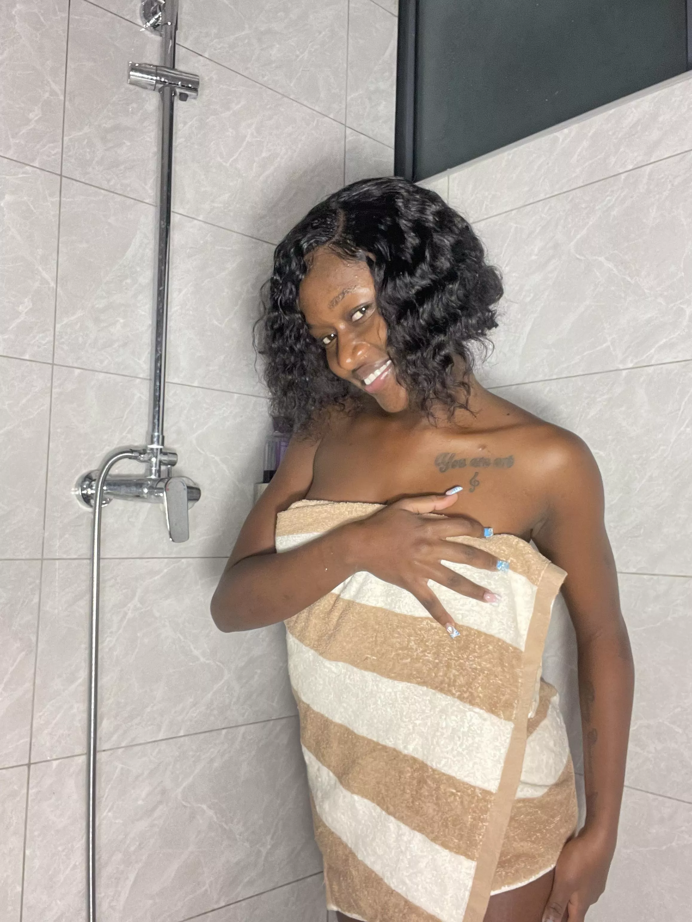 What happens if the towel falls down  posted by Acrobatic_Spirit_770