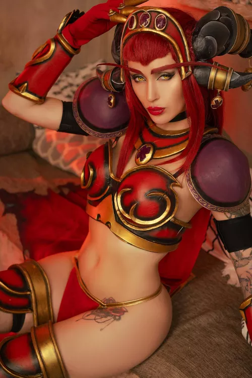 Alexstrasza from World of Warcraft by Lera Himera by iam_Lera_Himera