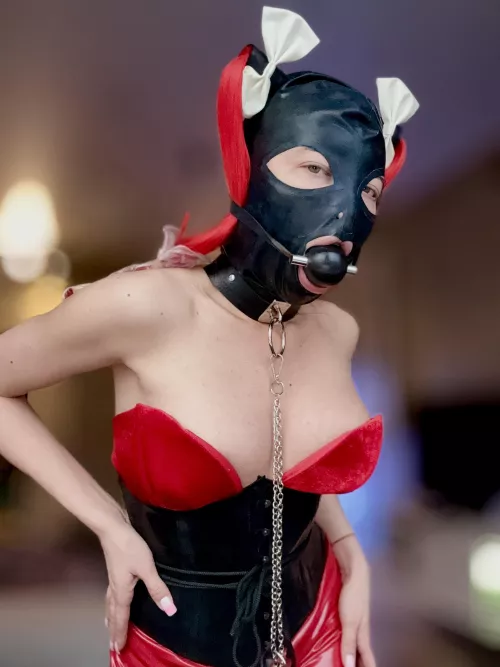 Being gagged is my fetish  by _Latexprincess_