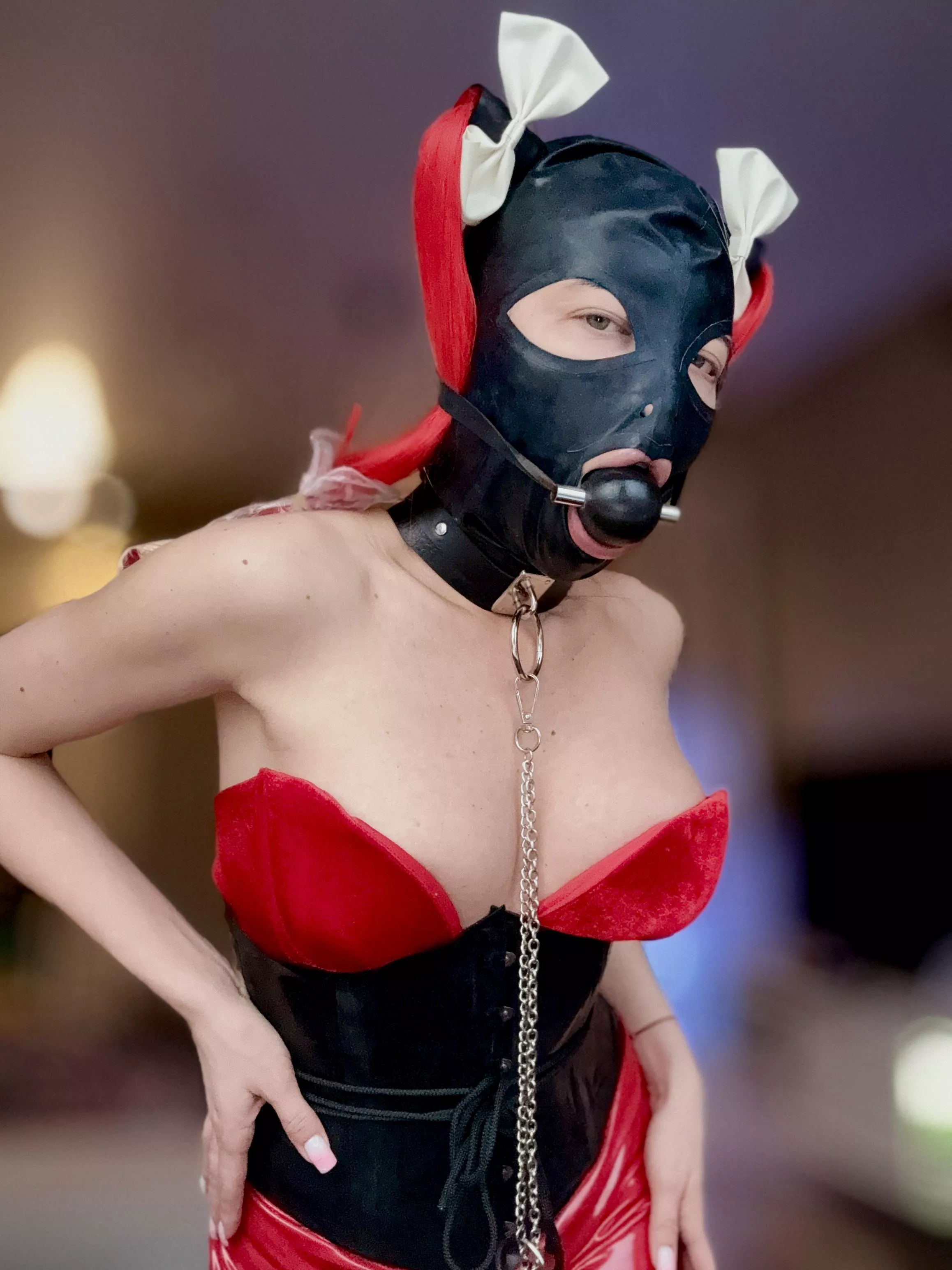 Being gagged is my fetish  posted by _Latexprincess_