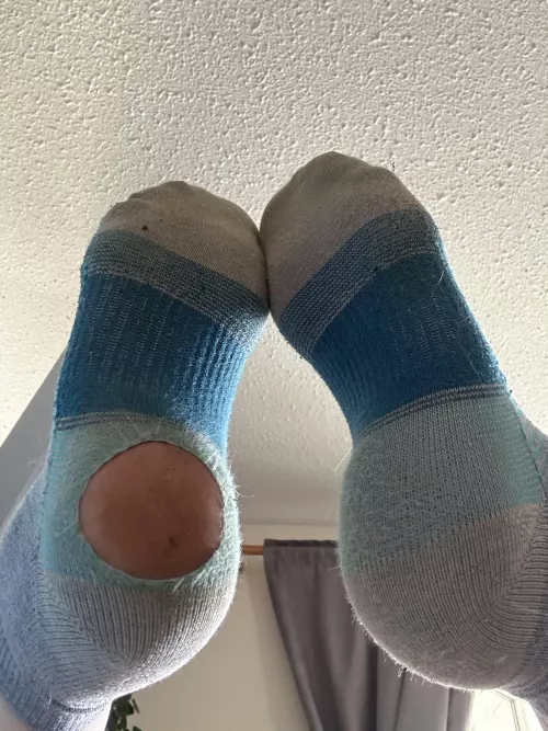 [canada] [selling] dirty just worn through the heel sockos by cgtootsies