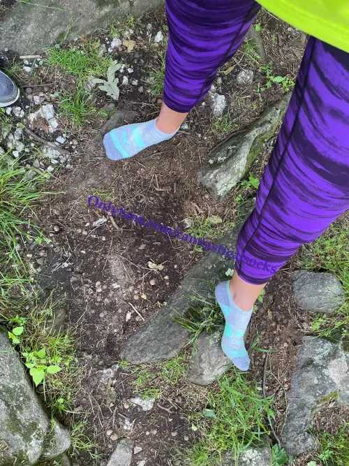 Early morning hike 🌳🌳 by camtasticalsocks