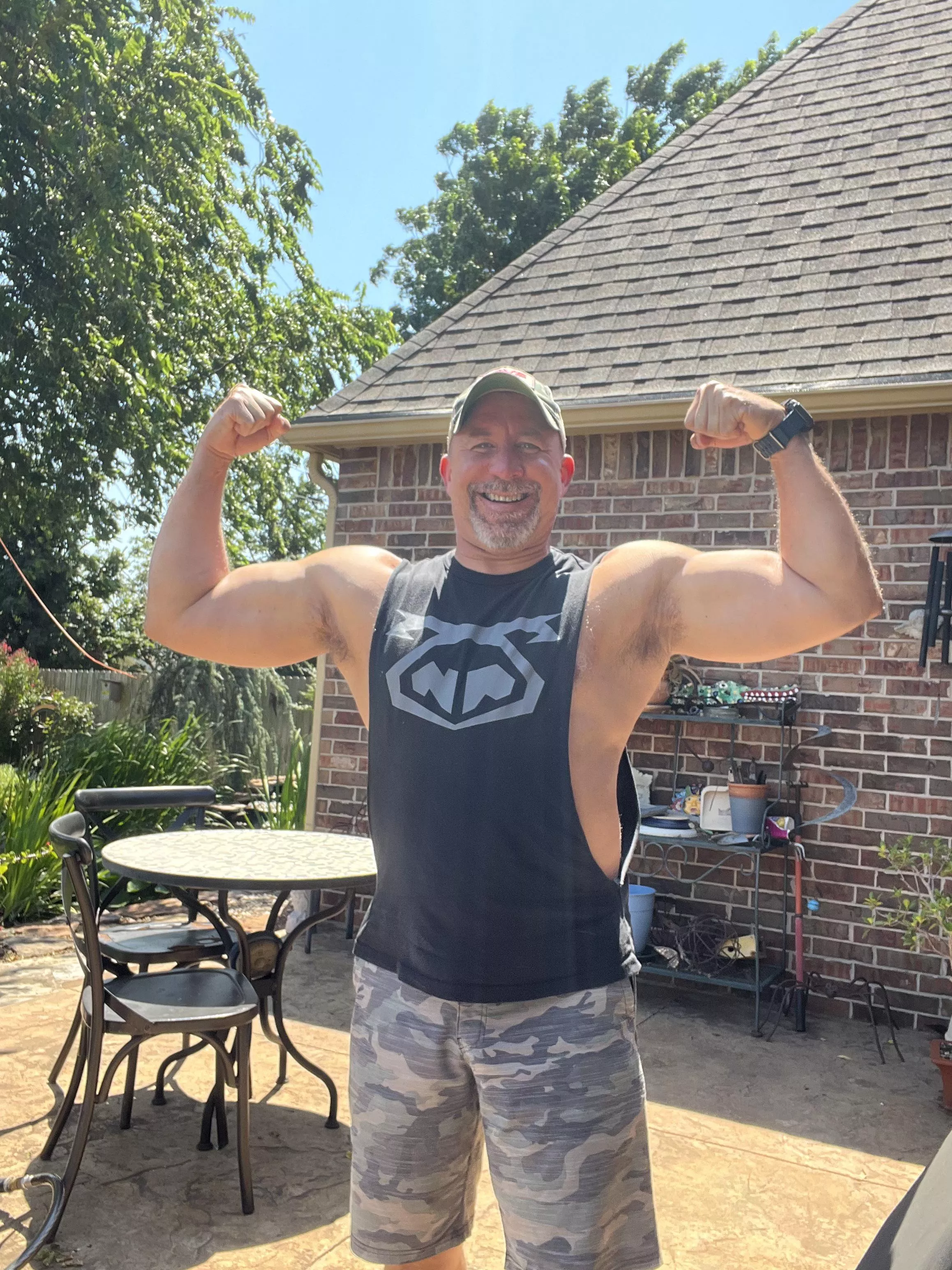 Enjoying the great day outside today. posted by OKCFireplug