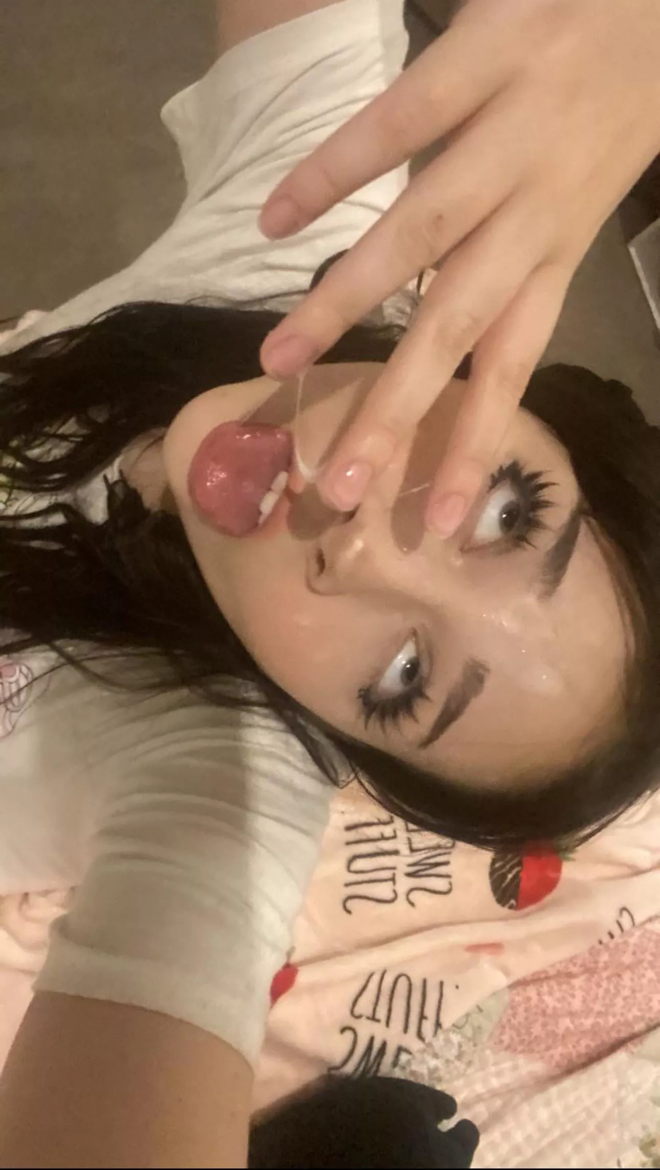 Half Asian girl here! Any day I have cum on my face is a good day….💦 posted by lilli_chan