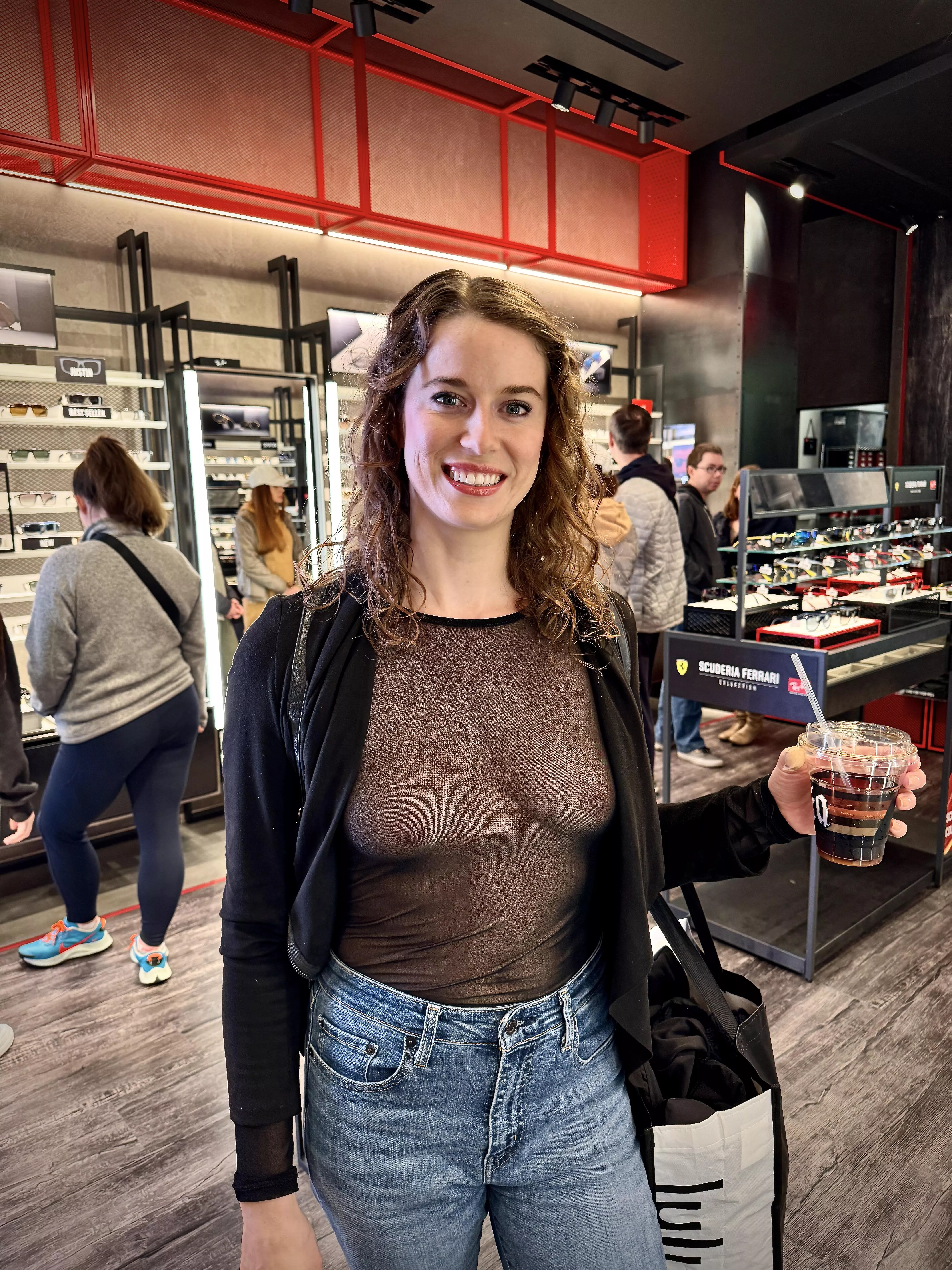 Life Pro Tip for good customer service: sheer tops posted by hotsummersun