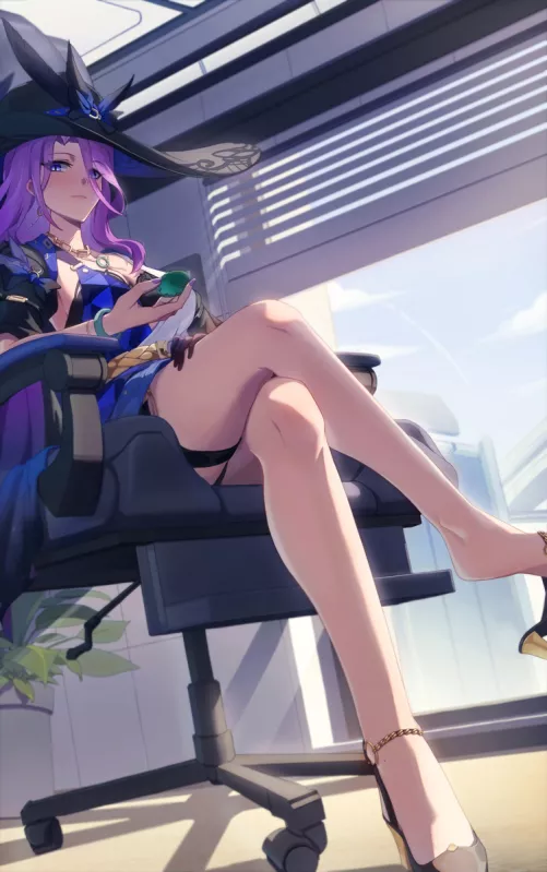 My leader, lady Jade [Honkai: Star Rail] by Vme50_66666