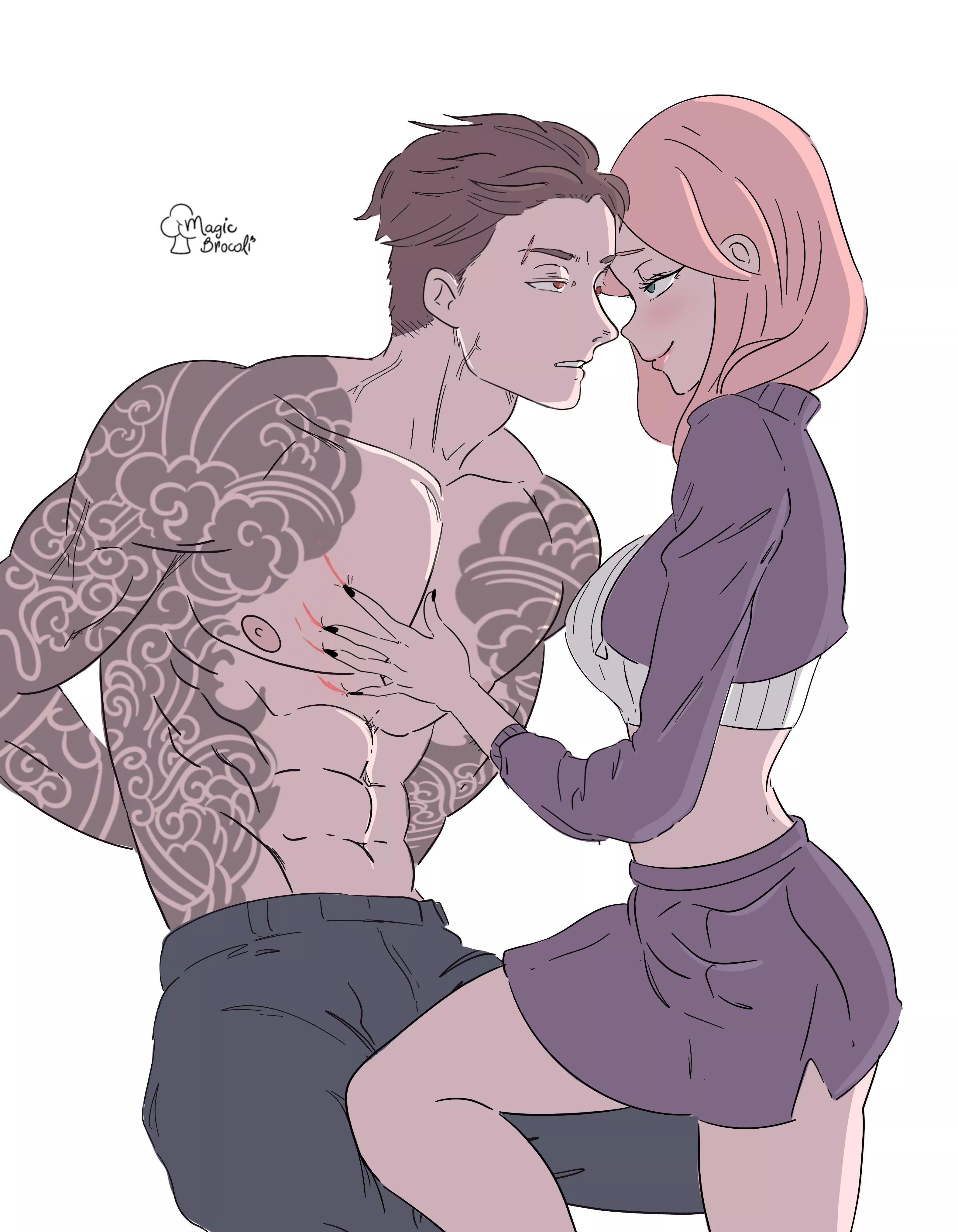 (Oc) Bad boy training posted by Magicbrocoli