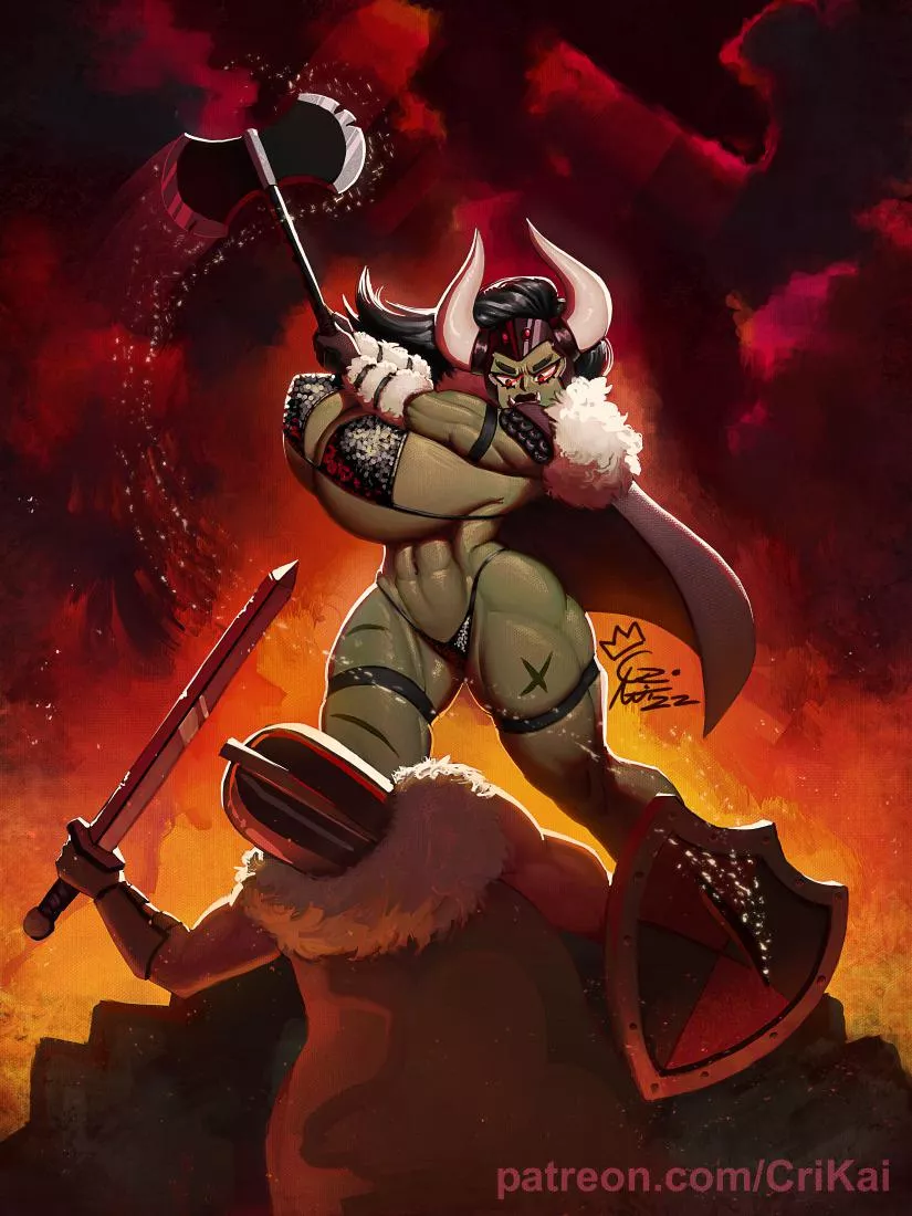 The Boobarian Orc (CriKai) posted by CriKai