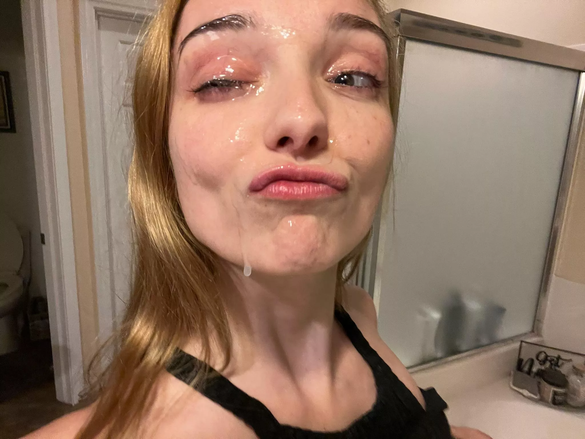 what do u call a girl with cum in her eye posted by xbrenny