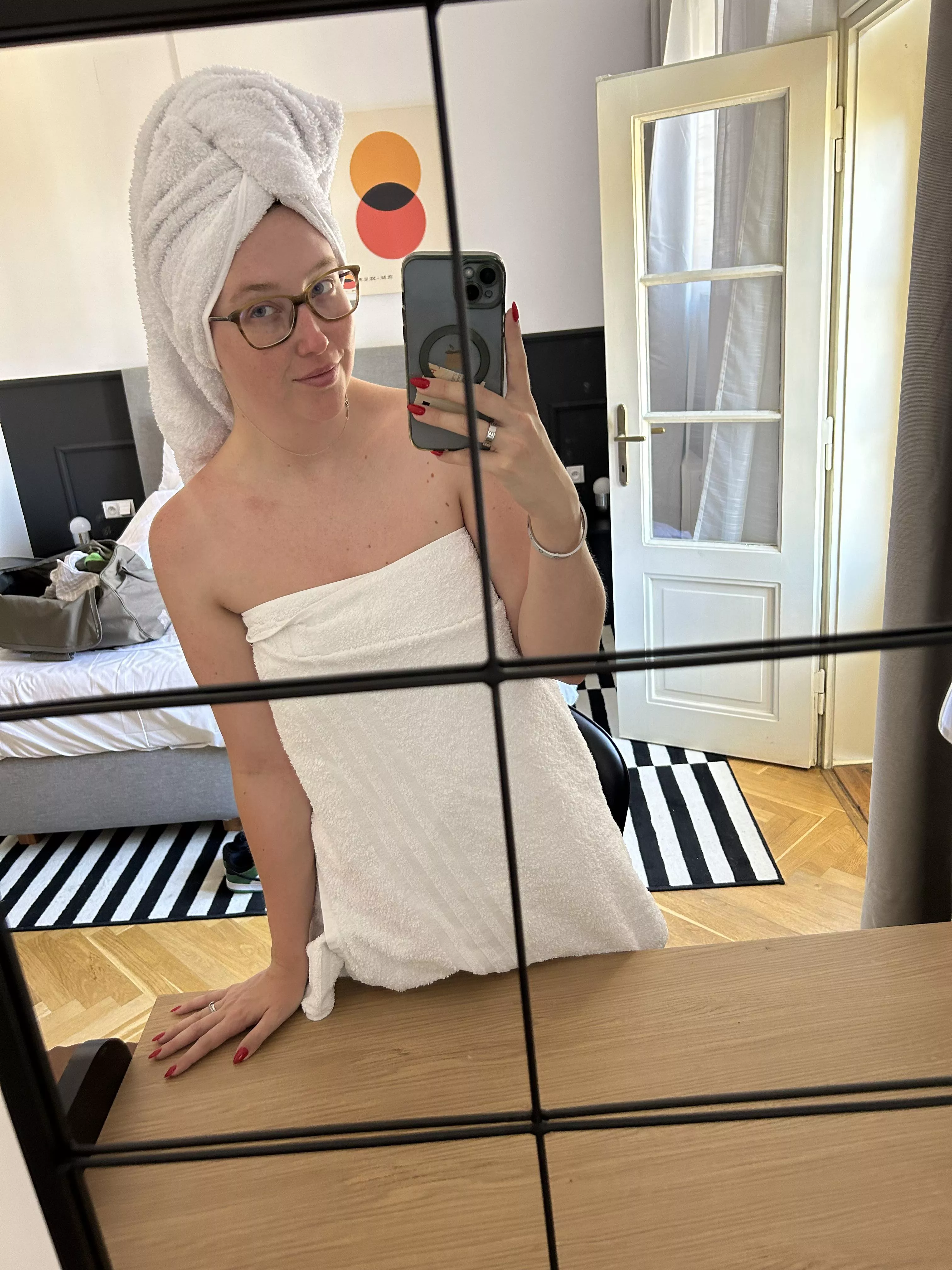 Who’s still tying their hair up like this after the shower? posted by OnlyBlownByRone