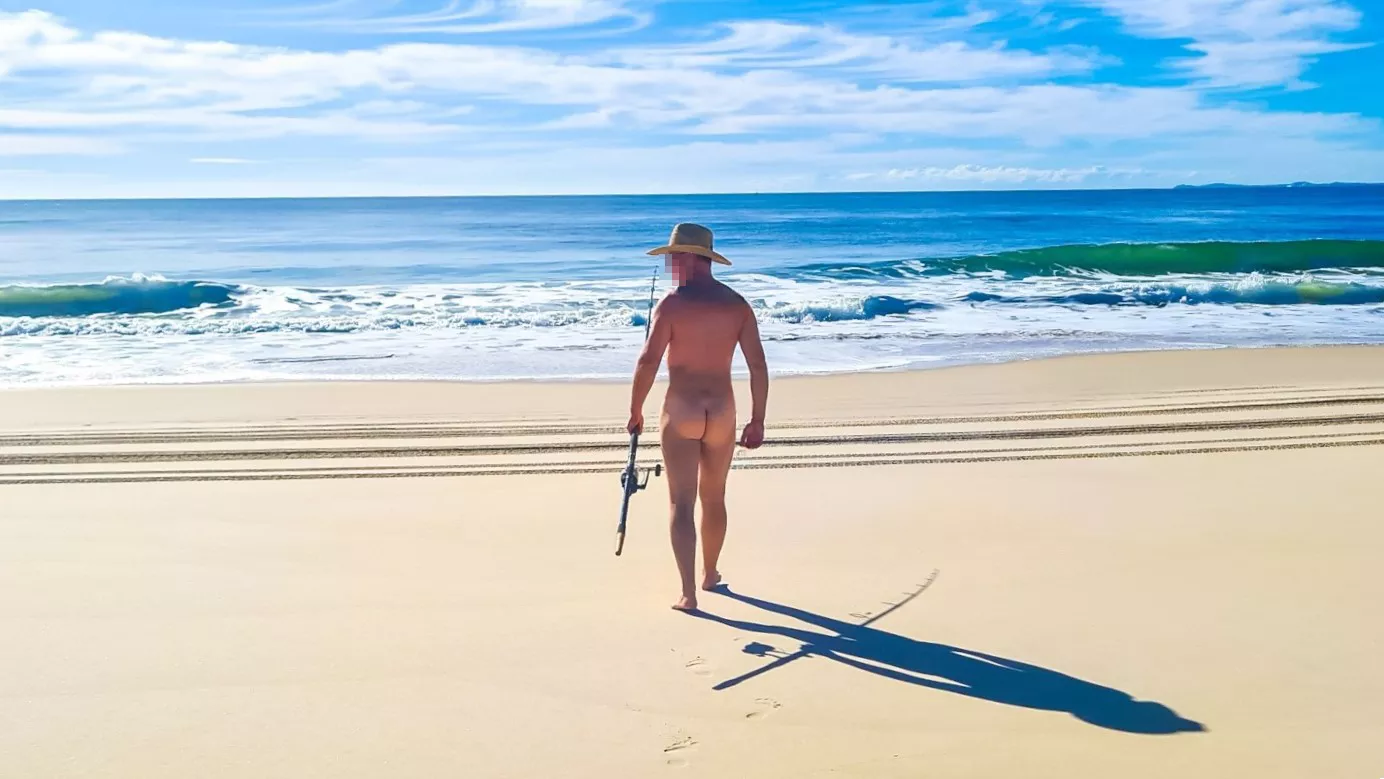 Anyone here enjoy nude fishing? (OC) posted by secludedlife