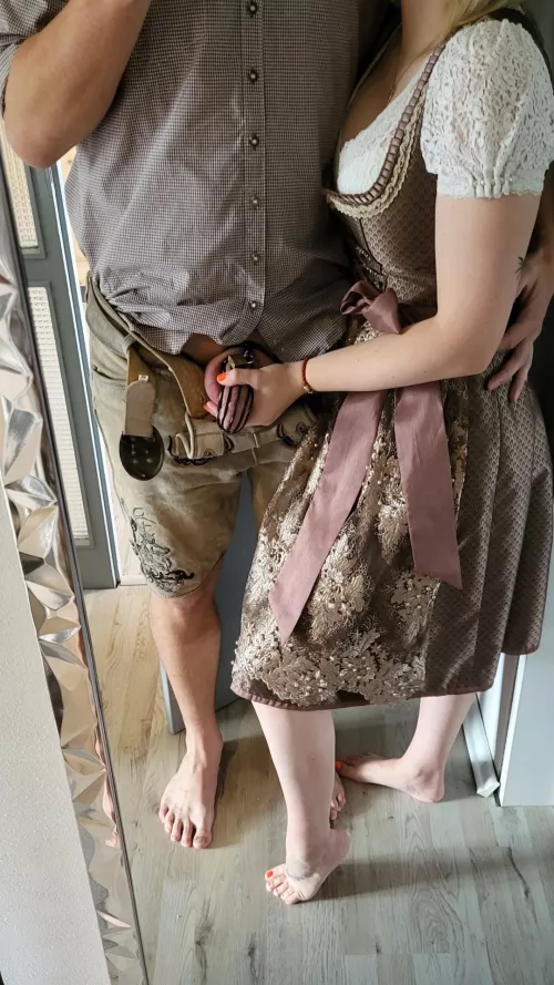 Chastity in Bavarian style 🇩🇪🔐😈 by mverh14