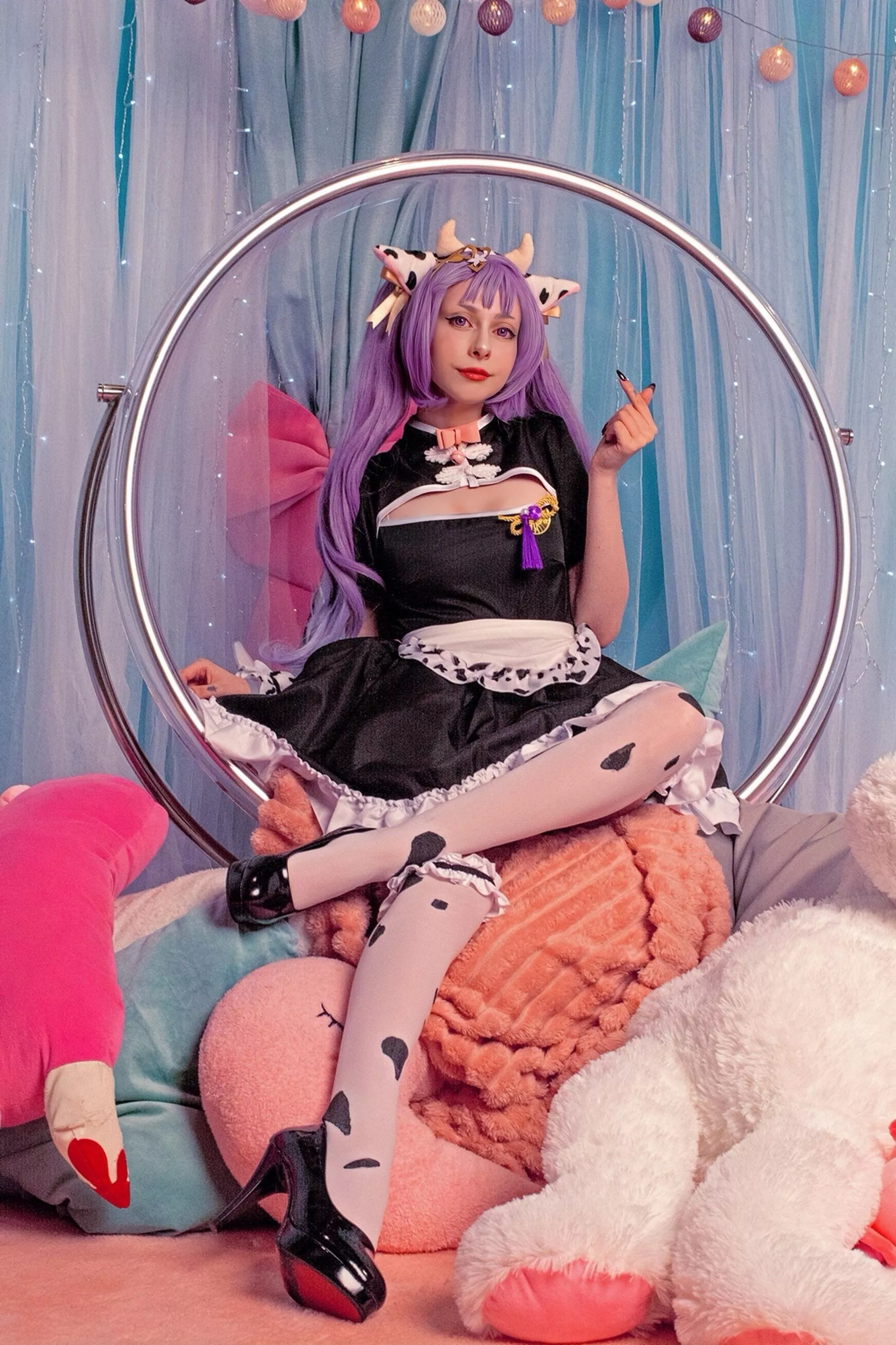 Maid Keqing by slayshaxox posted by naensi