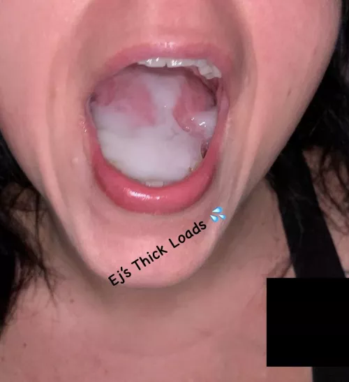 My husband’s loads are so thick and abundant, i usually struggle to swallow all of it but i love it!!  by Mr_big_loads
