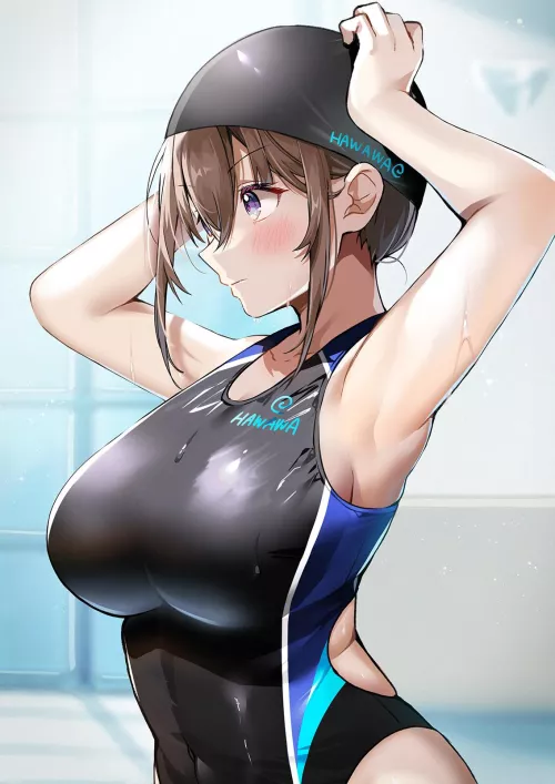 Swimming by konosubak