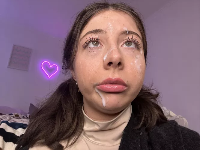 The pic I sent my husband while he was at working telling him his friend just made a mess at our house 

 by CollaterLDamage