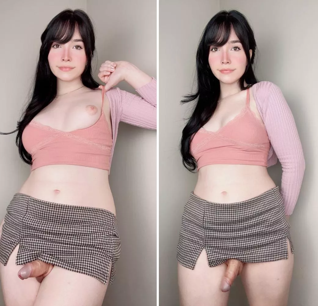 What would you do if I told you what I'm hiding under my skirt after our first date? posted by ArianaAngelsxo