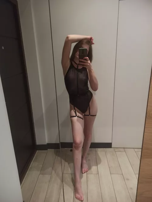Am I the only one who loves black transparent bodysuits? by v_nikki