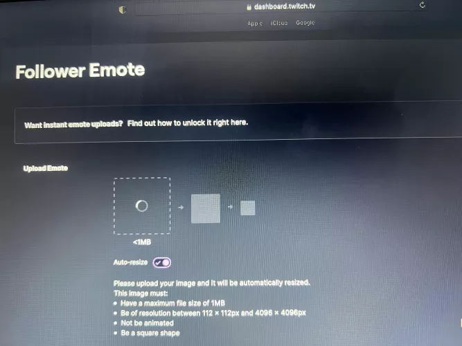 Emote image not uploading… by Aidlo44